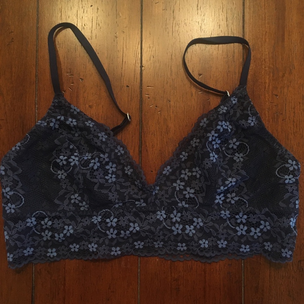 Gilly Hicks Navy Bralette | US S